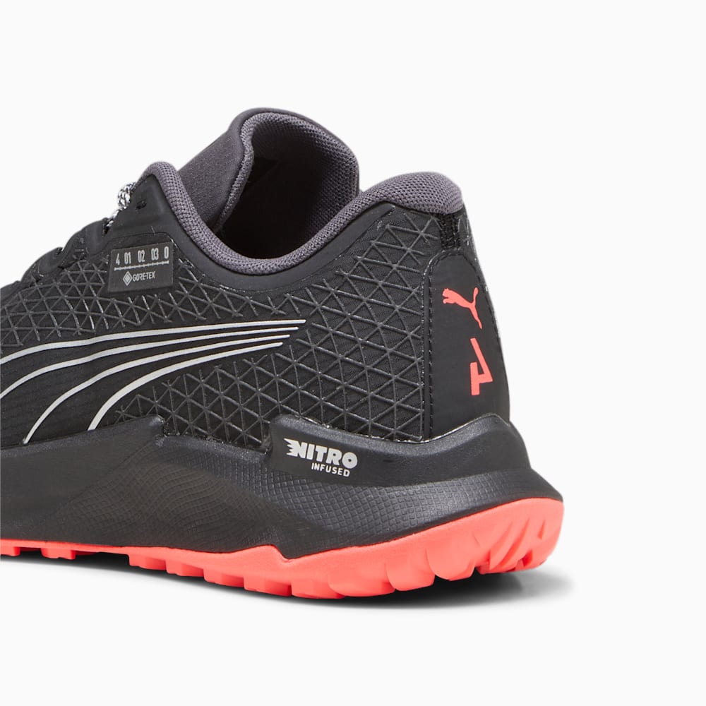 Puma SEASONS Fast-Trac NITRO™ GORE-TEX® Running Shoes - Black-Fire Orchid