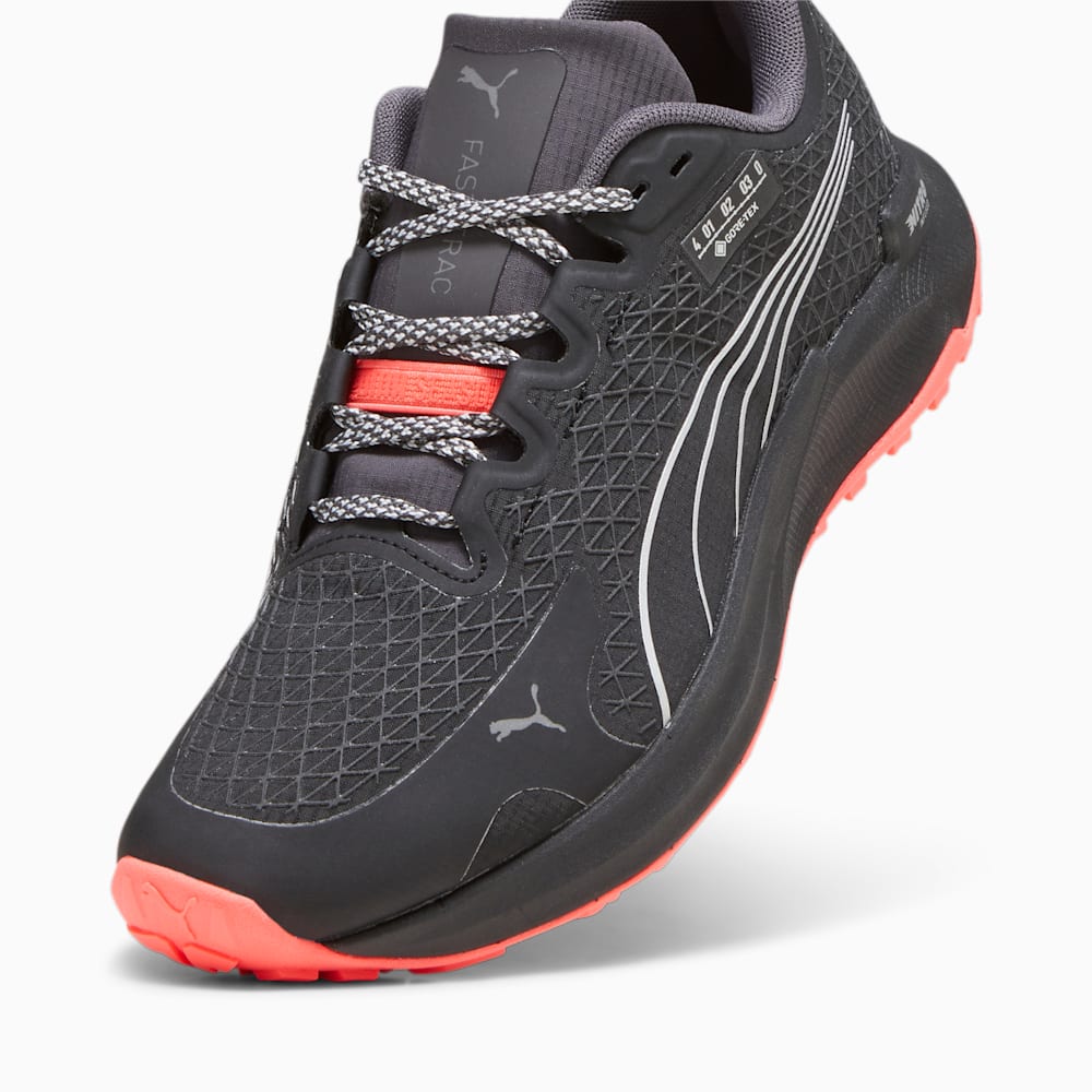 Puma SEASONS Fast-Trac NITRO™ GORE-TEX® Running Shoes - Black-Fire Orchid