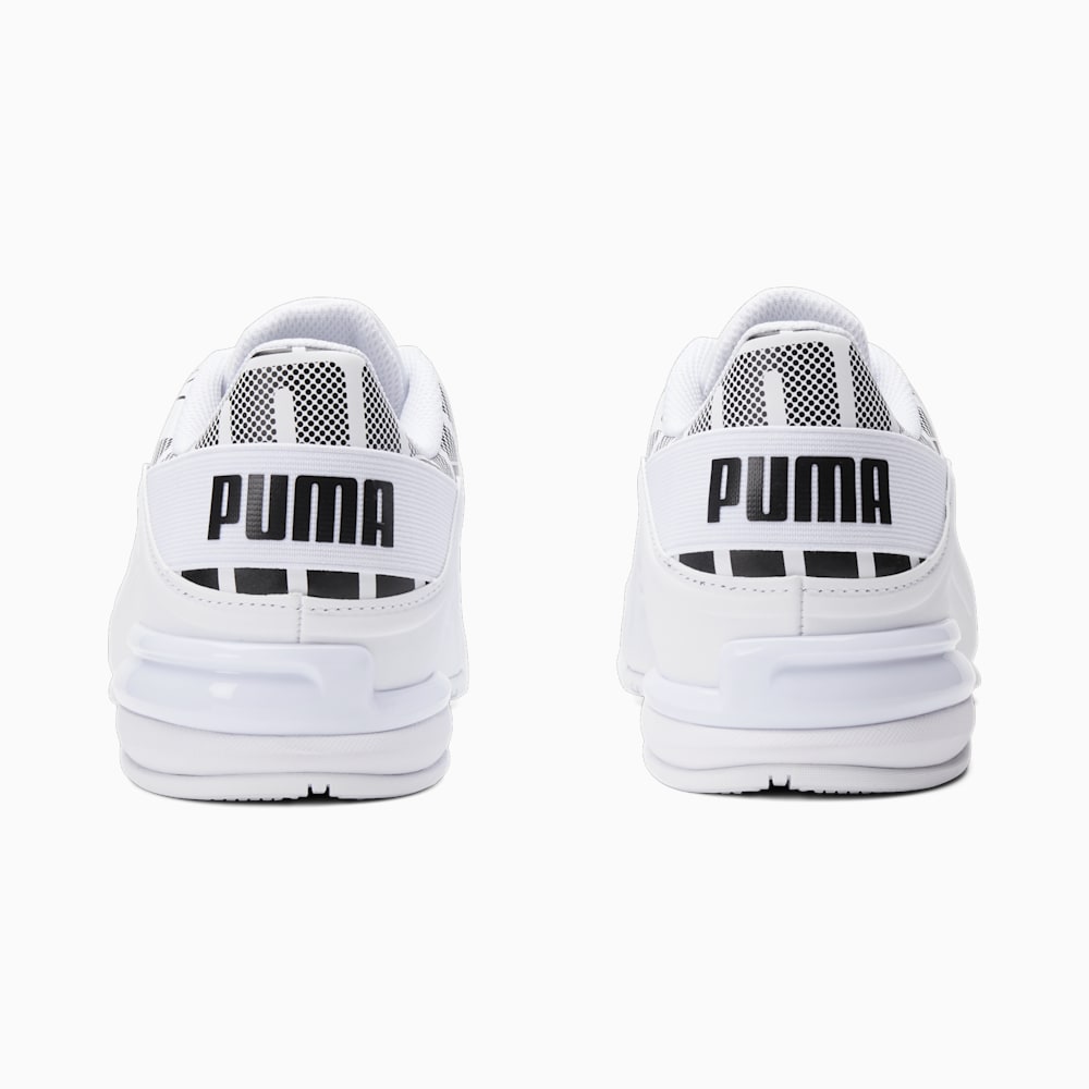 Puma Viz Runner Repeat Running Sneakers - White-Black