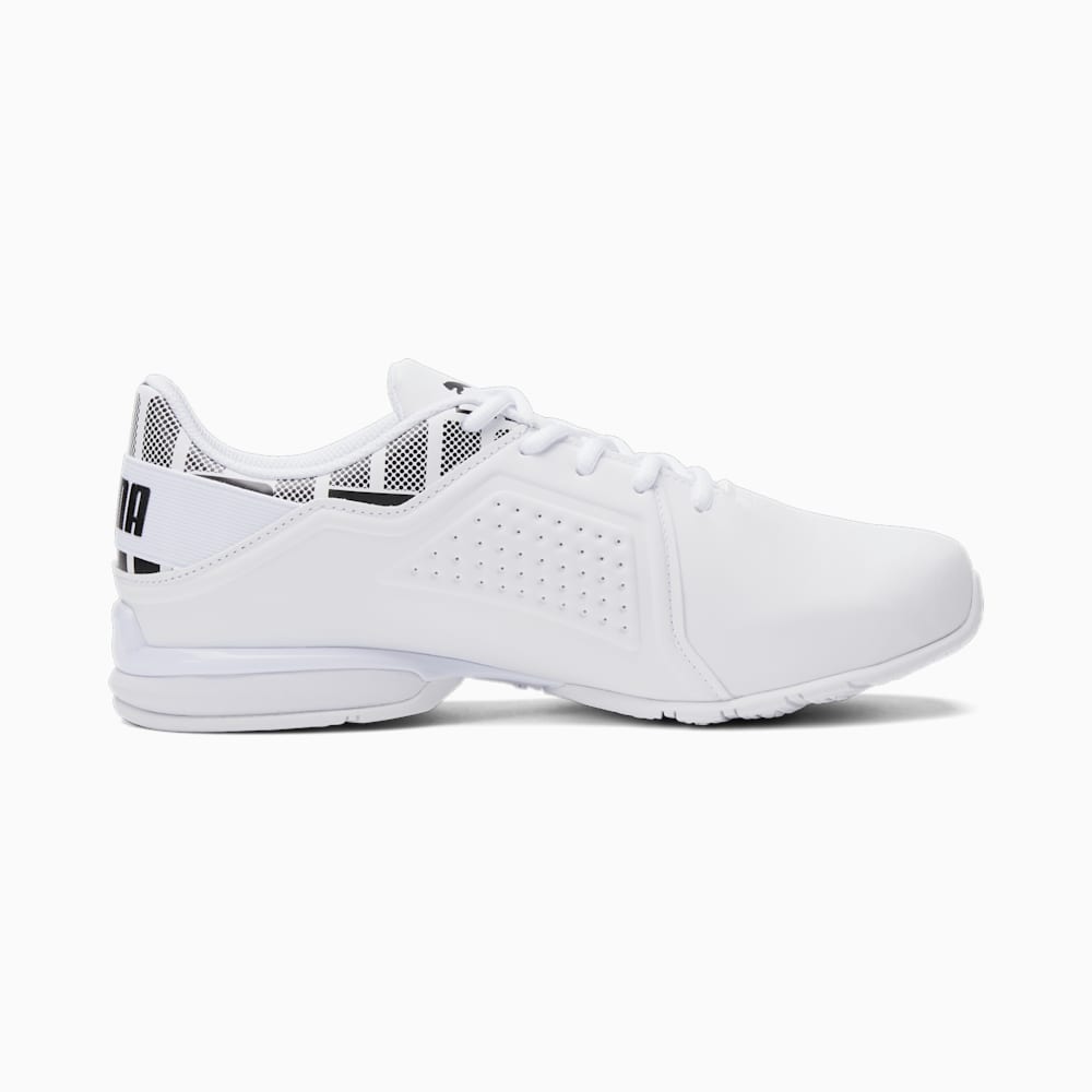 Puma Viz Runner Repeat Running Sneakers - White-Black