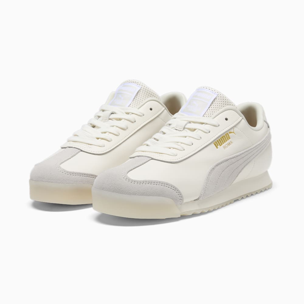 Puma Roma Classics Sneakers - Warm White-Sedate Gray-Gold