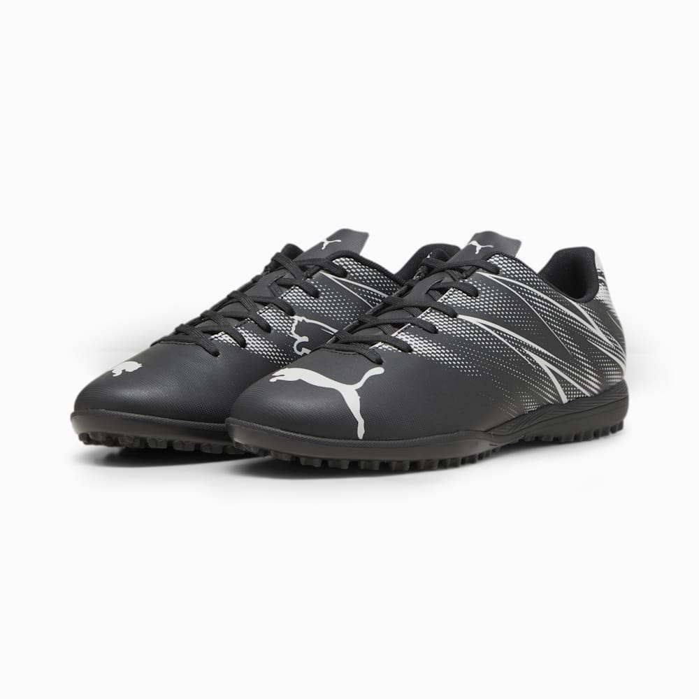 Puma ATTACANTO TT Soccer Cleats - Black-Silver Mist