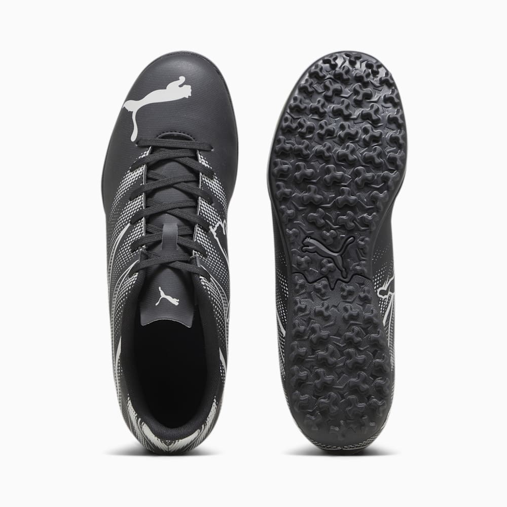 Puma ATTACANTO TT Soccer Cleats - Black-Silver Mist