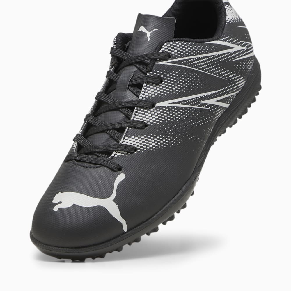 Puma ATTACANTO TT Soccer Cleats - Black-Silver Mist