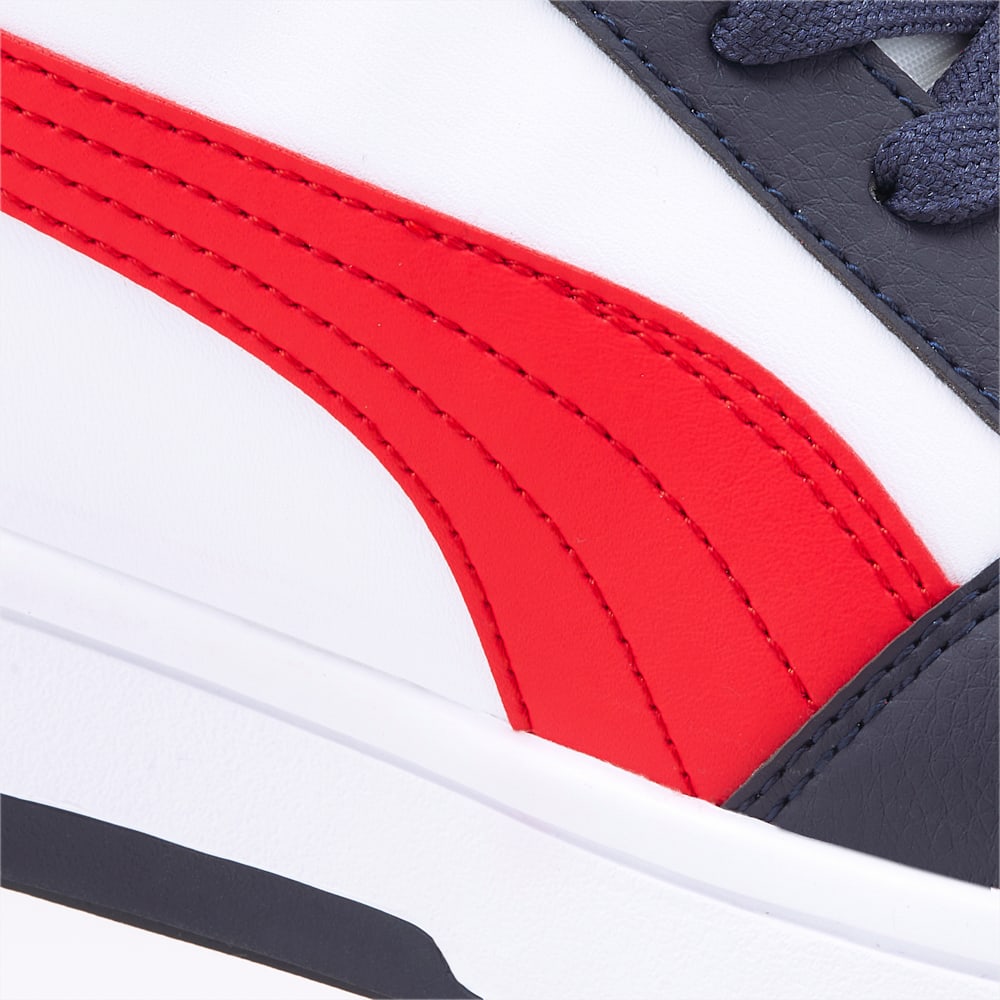 Puma Rebound LayUp Sneakers - Parisian Night-High Risk Red-White