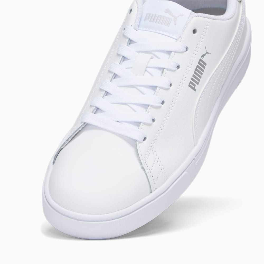 Puma Serve Pro Lite Sneakers - White-White-Silver-Gray Violet