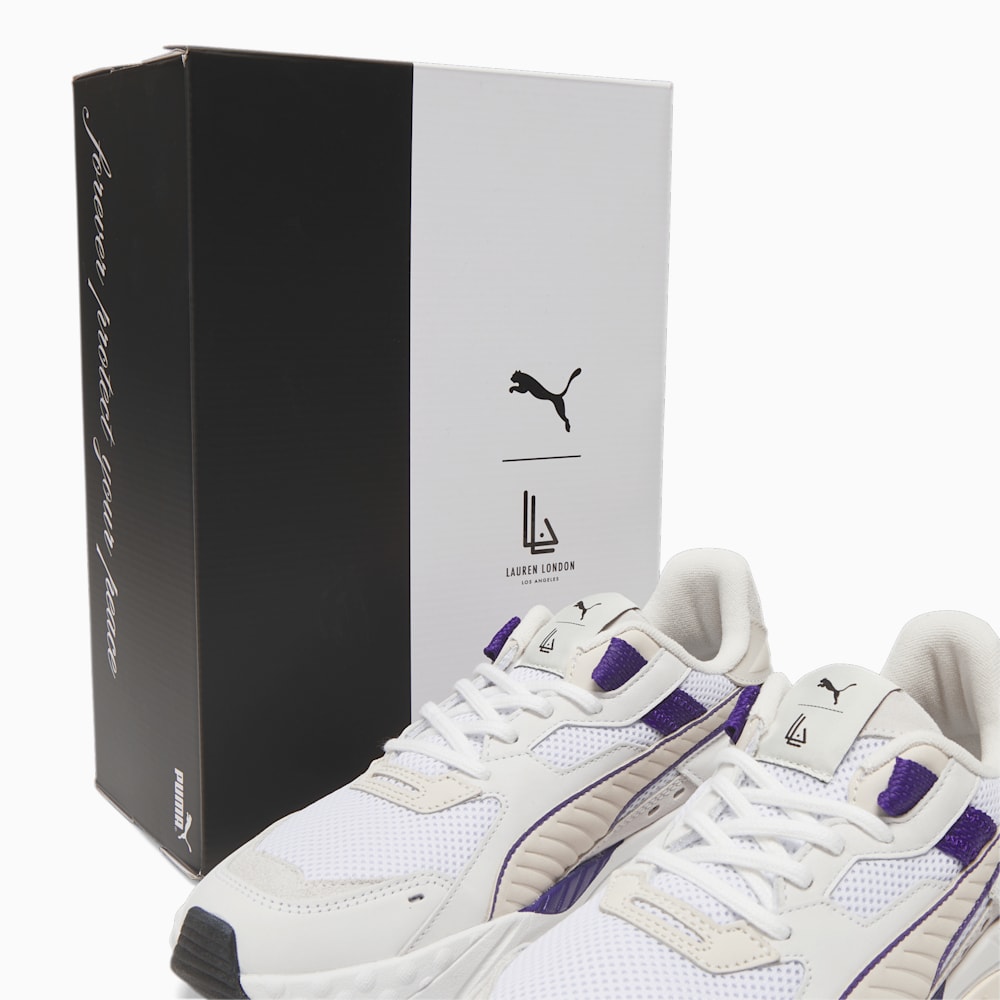 Puma x LAUREN LONDON RS-Trck Sneakers - White-Pristine