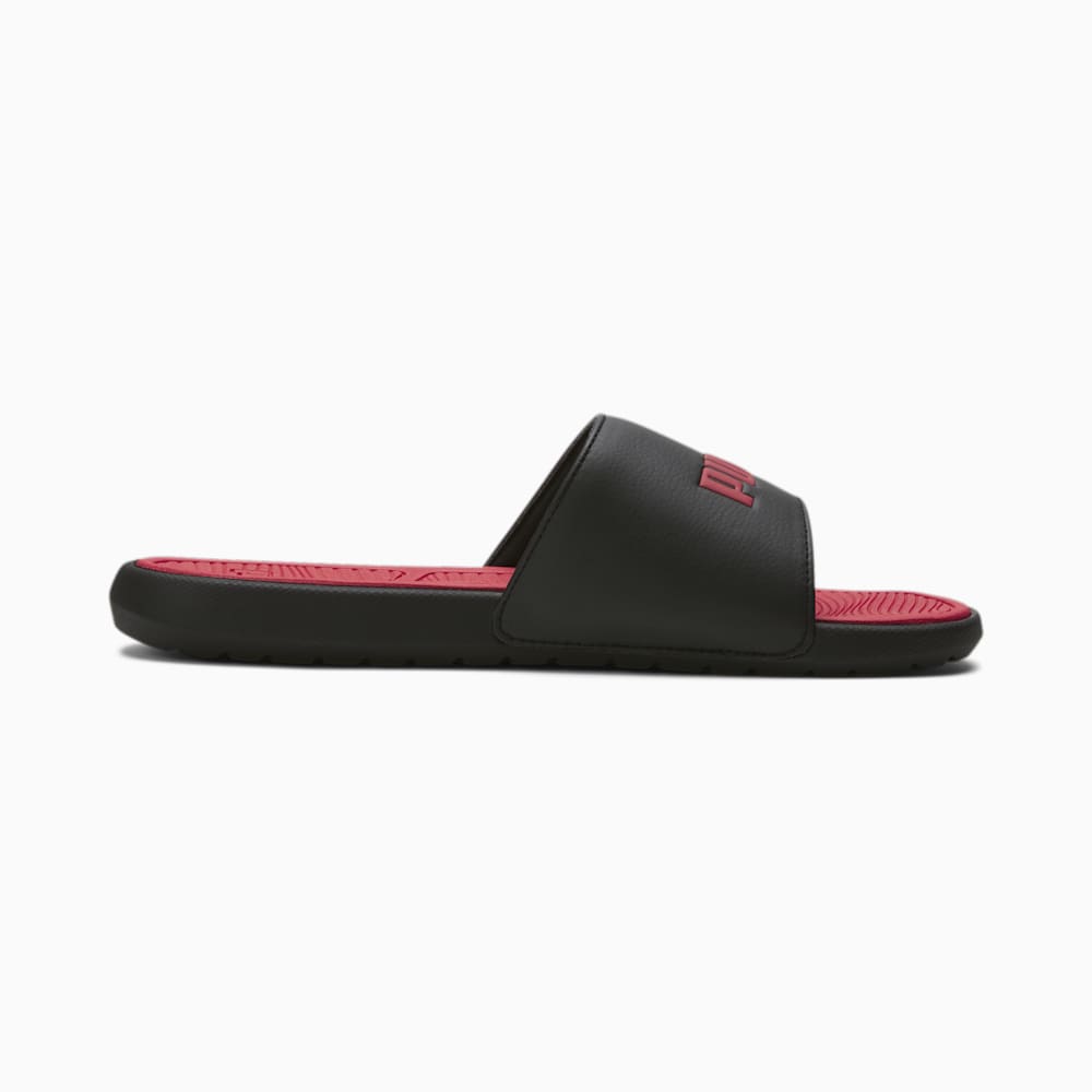 Puma Cool Cat 2.0 Slides - Black-Red-Red