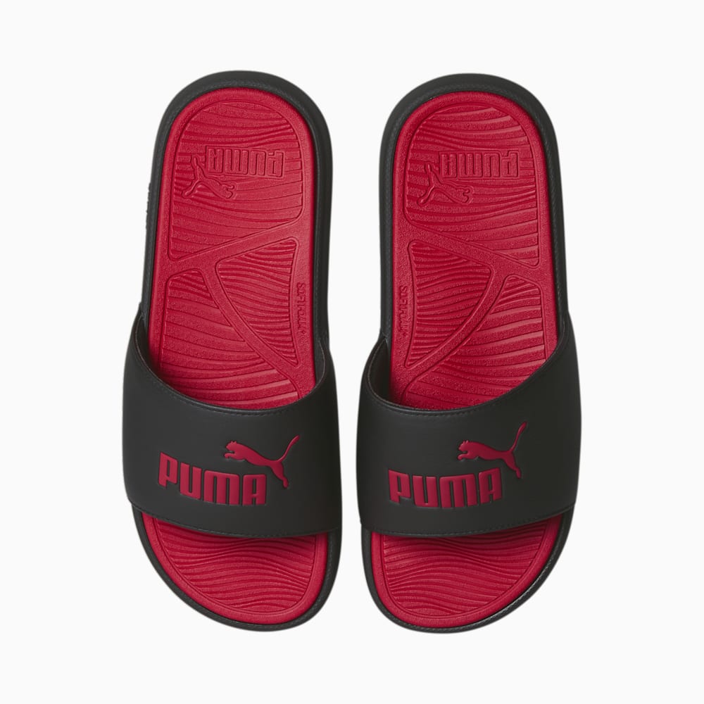 Puma Cool Cat 2.0 Slides - Black-Red-Red