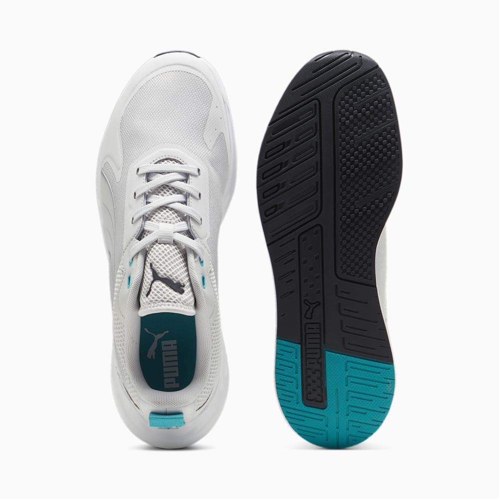 Puma Mercedes-AMG PETRONAS IONICspeed Driving Shoes - Feather Gray-Sheen Green