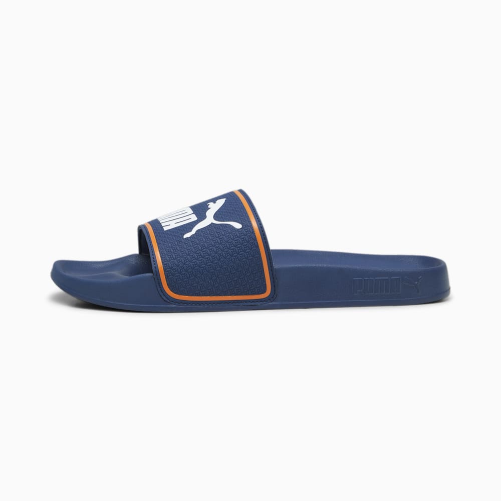 Puma Leadcat 2.0 Slides - Persian Blue-White-Pumpkin Pie