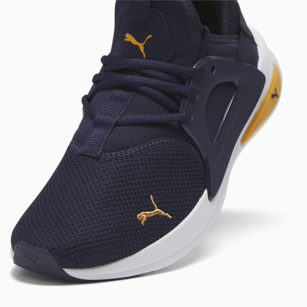 Puma Enzo Evo Better Remix Wide Running Sneakers - Navy-Ginger Tea