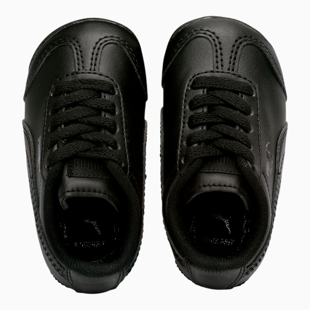 Puma Roma Basic Toddler Shoes - black-black