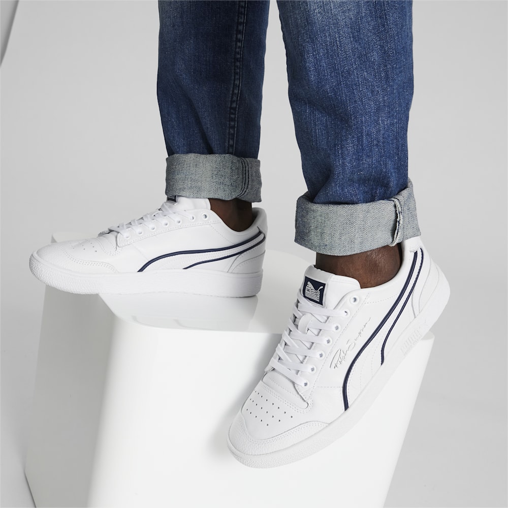 Puma x TMC Ralph Sampson All Star Sneakers - White-Navy-Silver