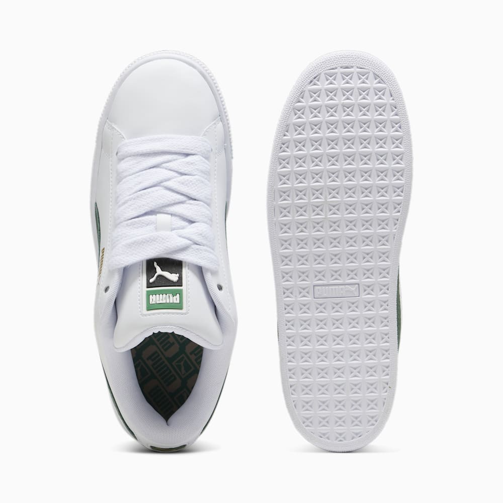 Puma Suede XL Leather Sneakers - White-Vine