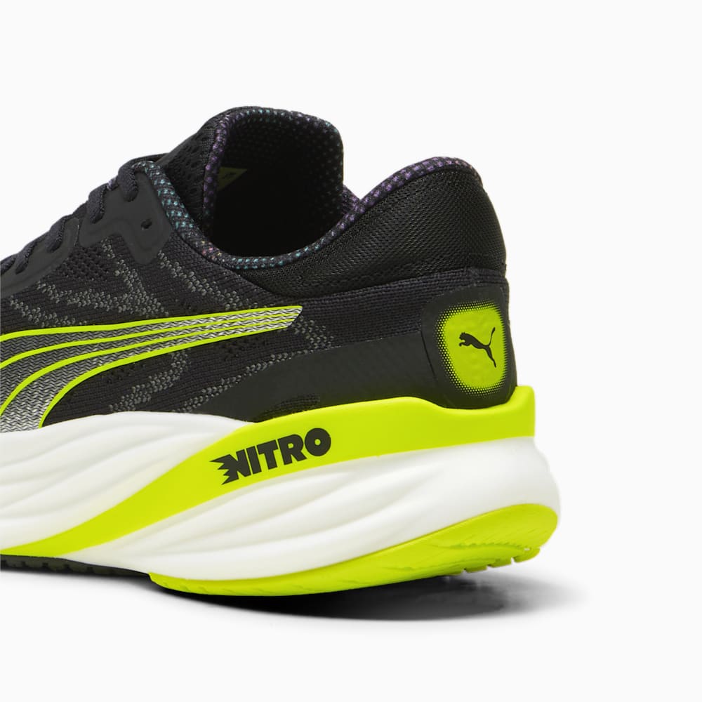 Puma Magnify NITRO™ 2 Running Shoes - Black-Lime Pow