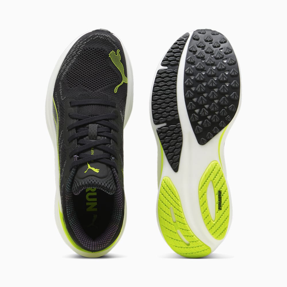 Puma Magnify NITRO™ 2 Running Shoes - Black-Lime Pow