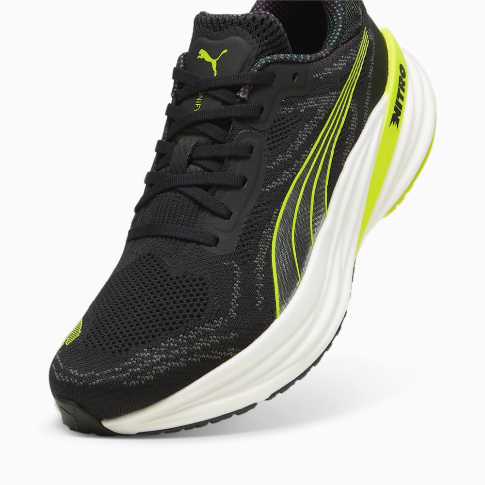 Puma Magnify NITRO™ 2 Running Shoes - Black-Lime Pow