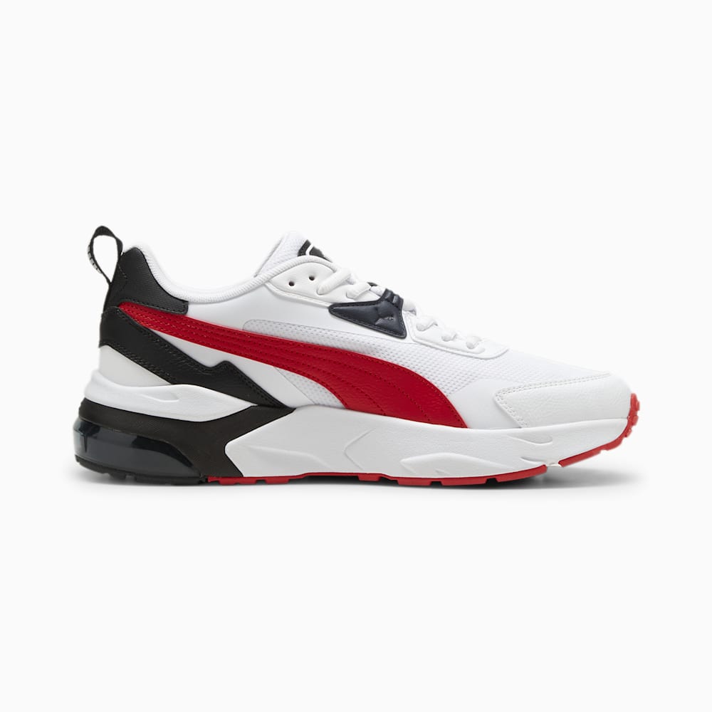 Puma Vis2K Wide Sneakers - White-For All Time Red-Black