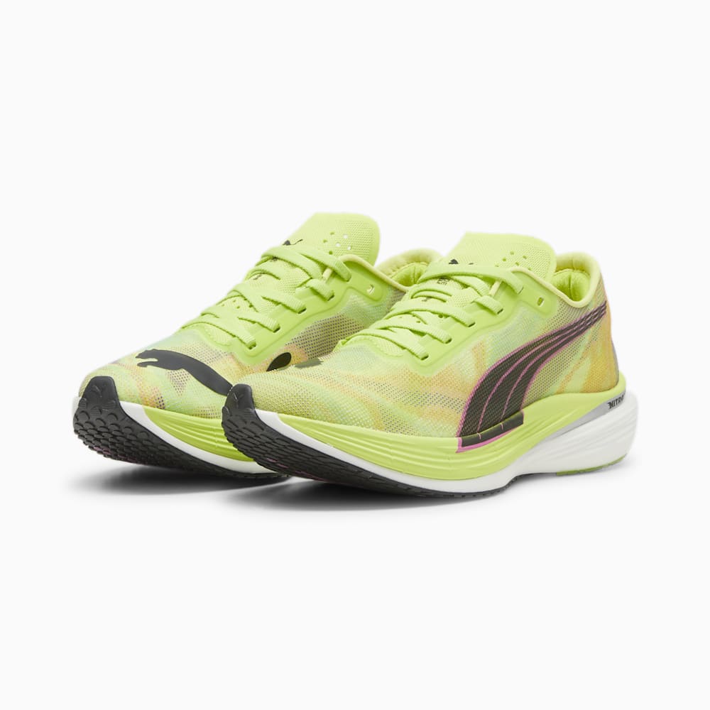 Puma Deviate NITRO™ Elite 2 Running Shoes - Lime Pow-Poison Pink-Black