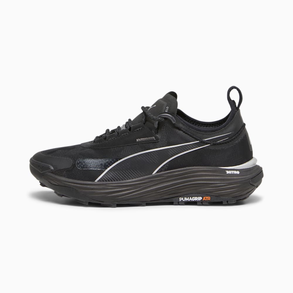 Puma SEASONS Voyage NITRO™ 3 Running Shoes - Black-Dark Coal