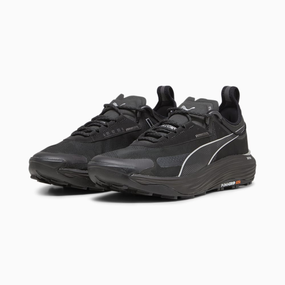 Puma SEASONS Voyage NITRO™ 3 Running Shoes - Black-Dark Coal