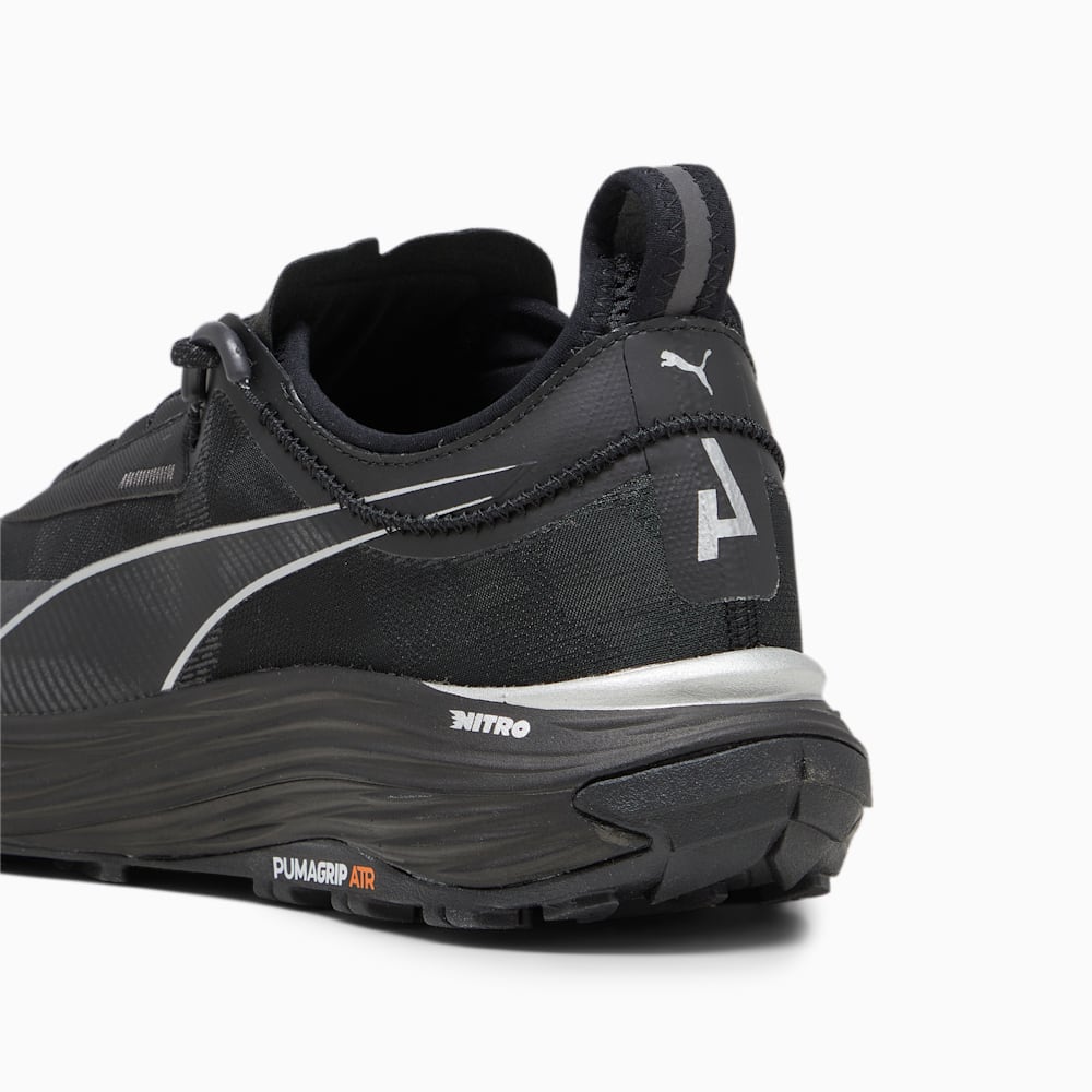 Puma SEASONS Voyage NITRO™ 3 Running Shoes - Black-Dark Coal