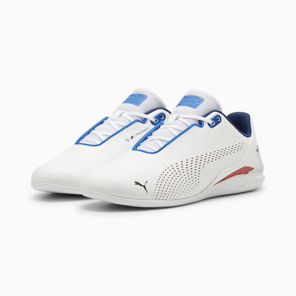 Puma BMW M Motorsport Drift Cat Decima Motorsport Shoes - White-Pro Blue-Pop Red