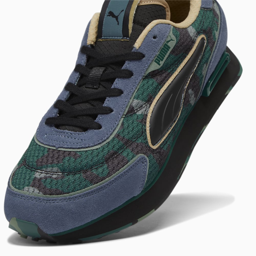 Puma Future Rider Concrete Camo Sneakers - Inky Blue-Black-Sand Dune