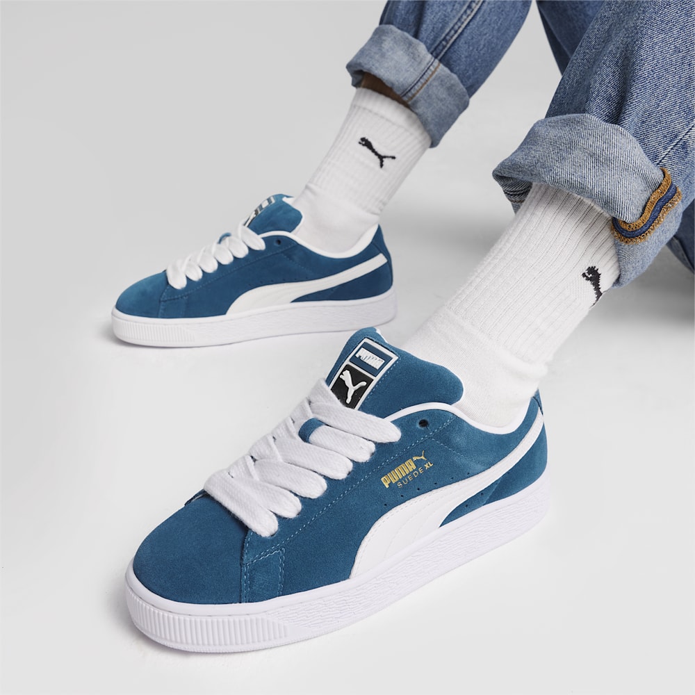 Puma Suede XL Sneakers - Ocean Tropic-White