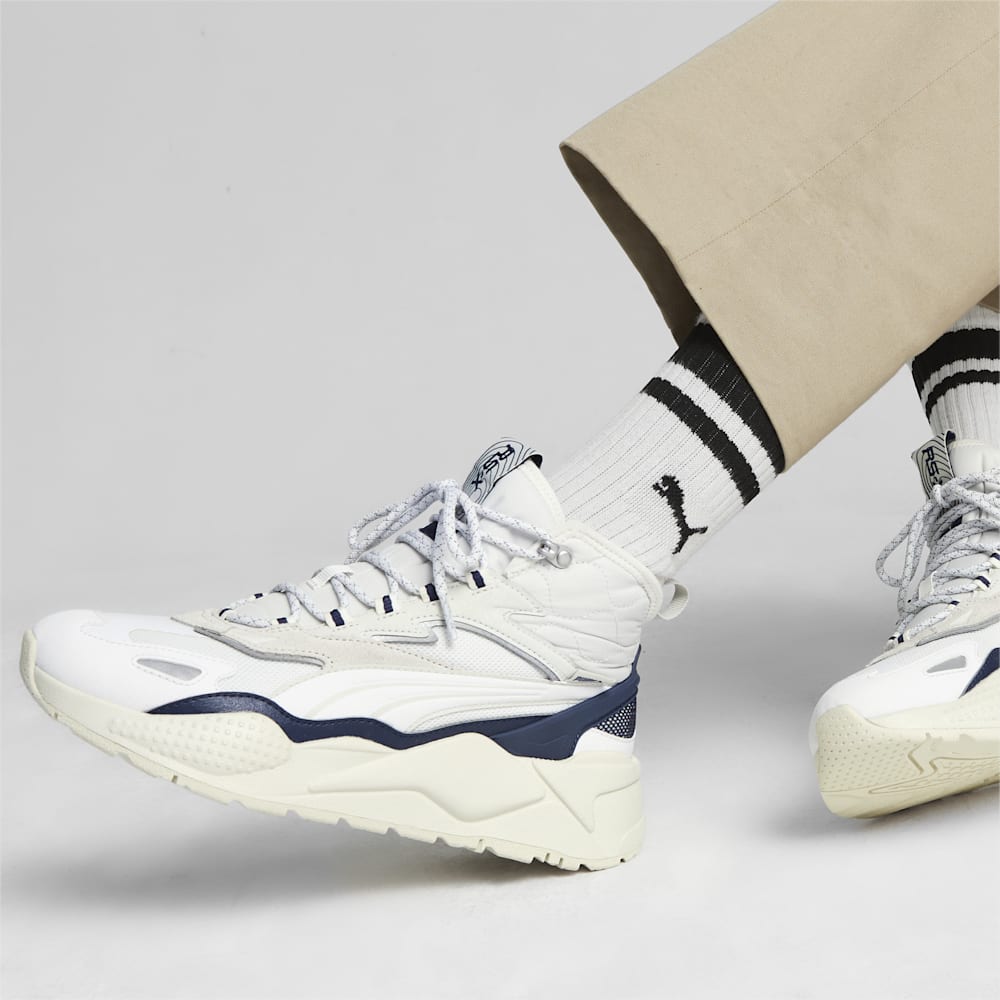 Puma RS-X Hi Sneakers - White-Alpine Snow