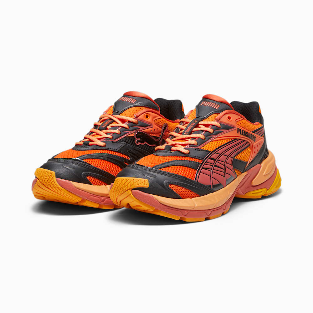 Puma x PLEASURES Velophasis Layers Sneakers - Cayenne Pepper-Astro Red