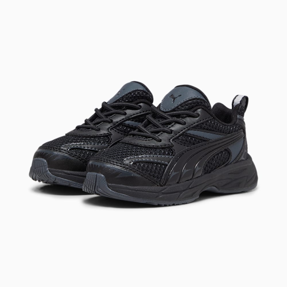 Puma Morphic Base Toddlers' Sneakers - Black-Strong Gray