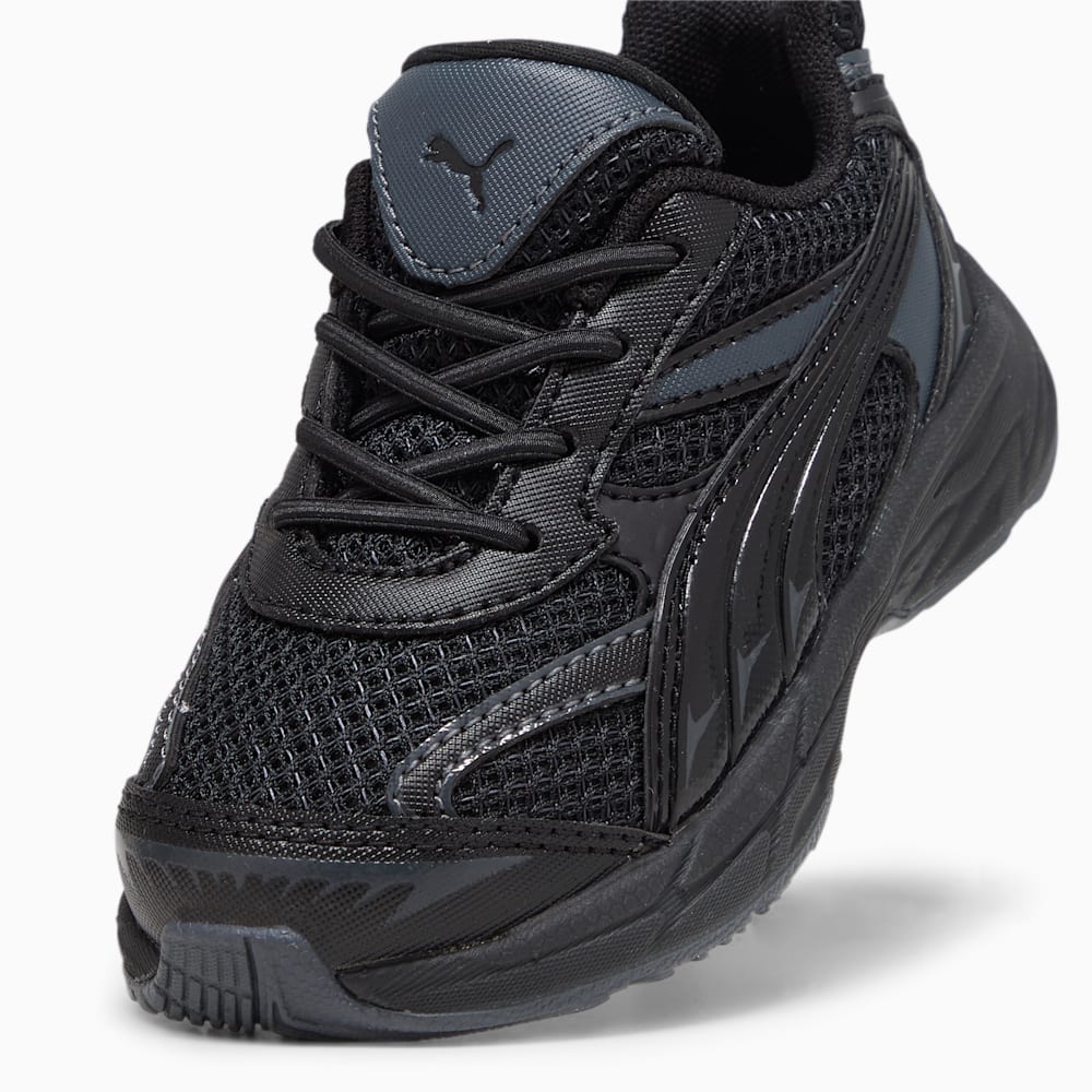 Puma Morphic Base Toddlers' Sneakers - Black-Strong Gray