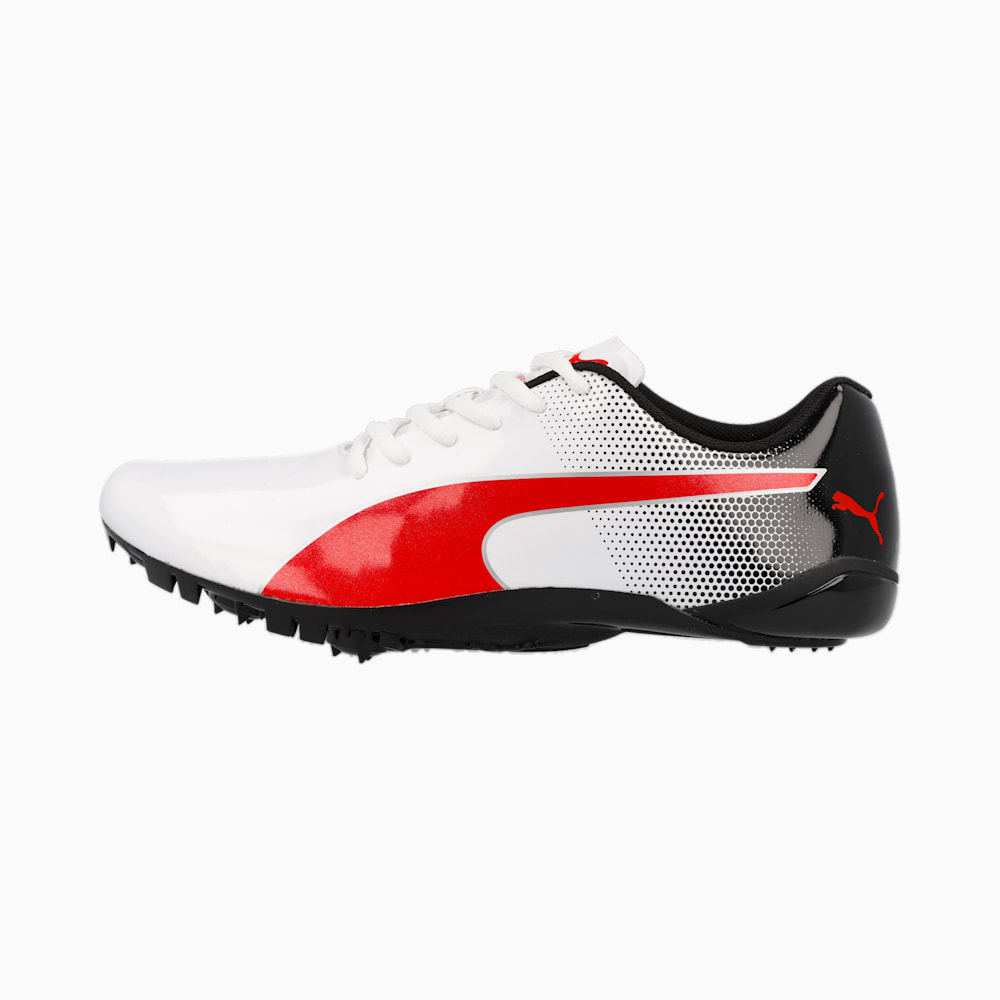 Puma evoSPEED Prep Sprint 3 Track Spikes - White-Black-Red