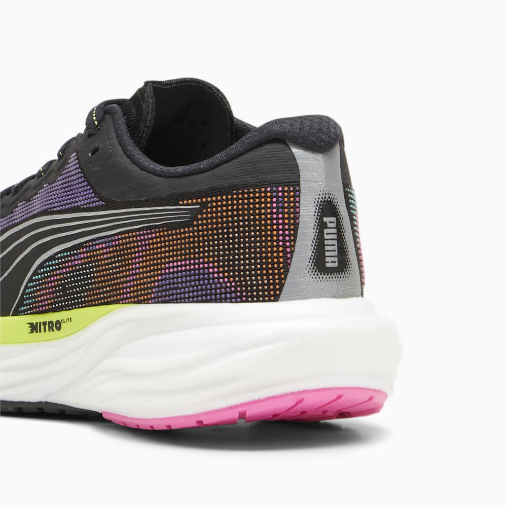 Puma Deviate NITRO™ 2 Running Shoes - Black-Lime Pow-Poison Pink