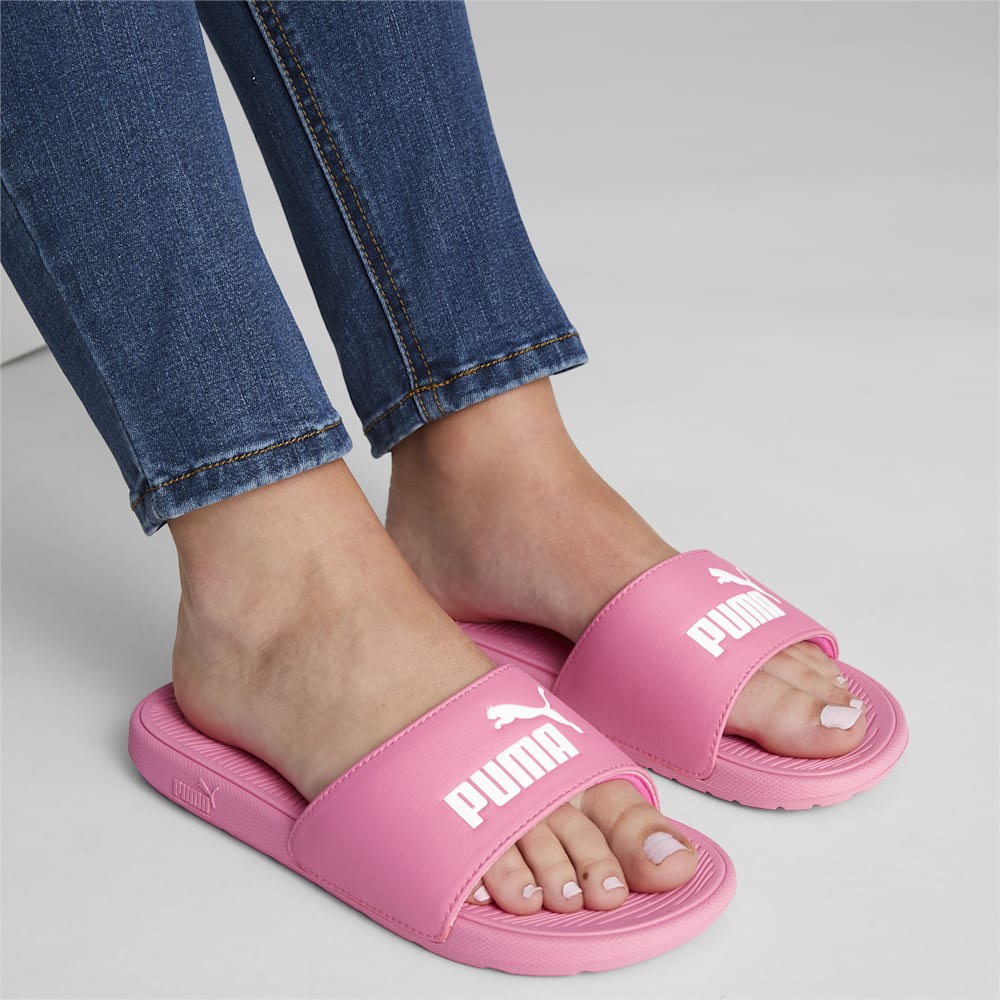 Puma Cool Cat 2.0 Slides - KNOCKOUT PINK-White