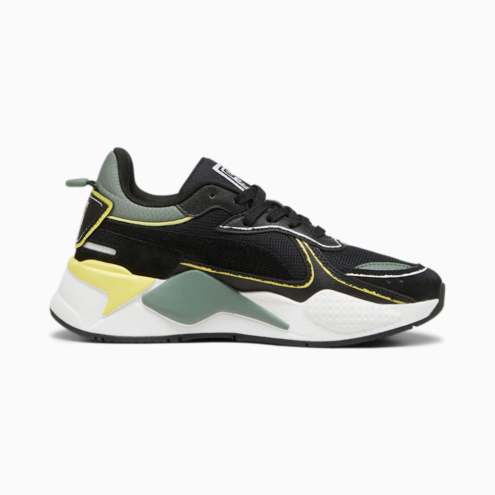 Puma PUMA x SPONGEBOB SQUAREPANTS RS-X Big Kids Sneakers - Black-Lemon Meringue