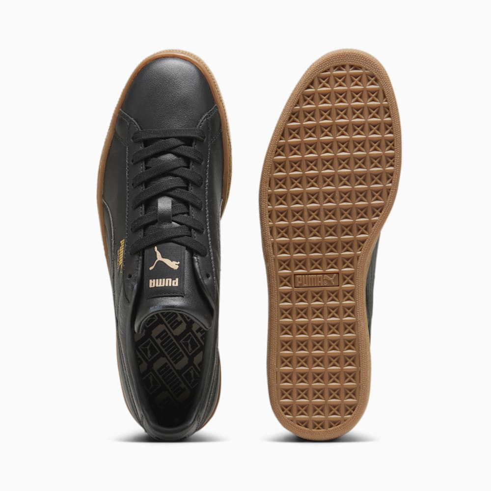 Puma Basket Classic XXI Sneakers - Black-Black-Gold