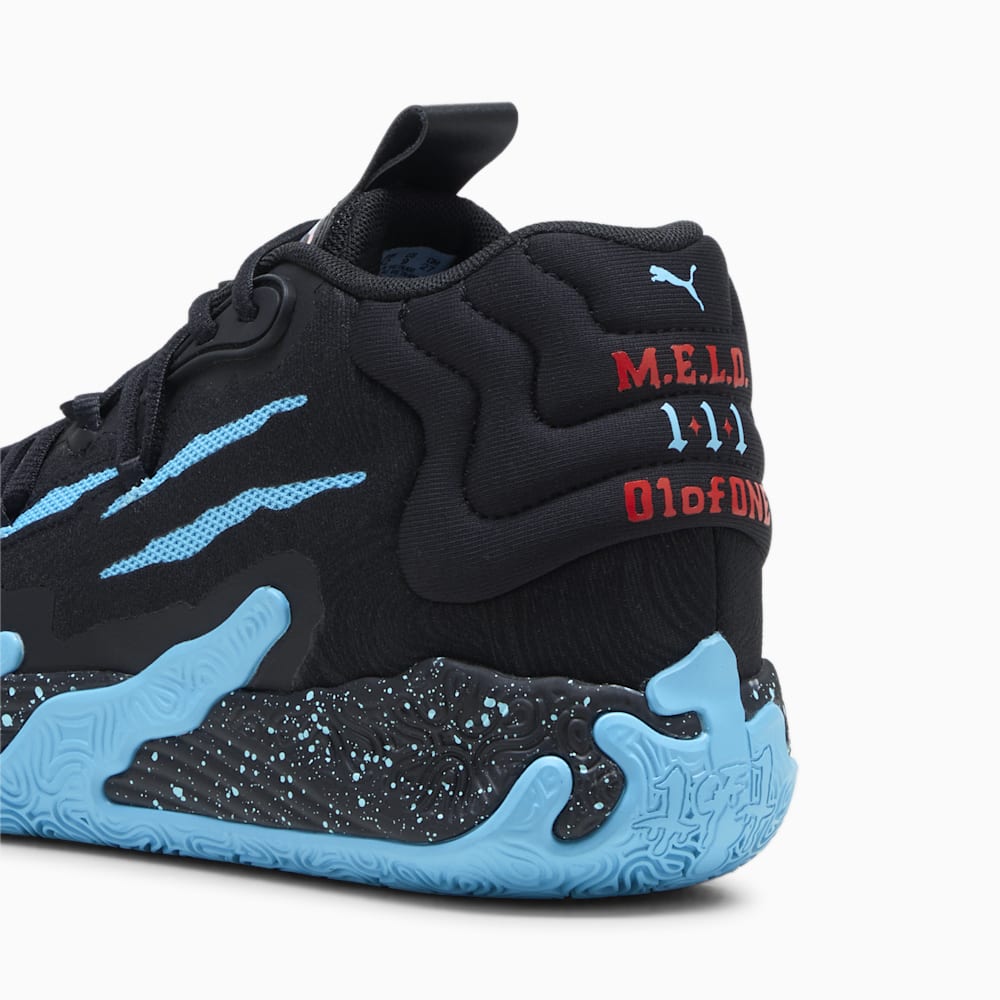 Puma x LAMELO BALL MB.03 Blue Hive Basketball Shoes - Black-Bright Aqua