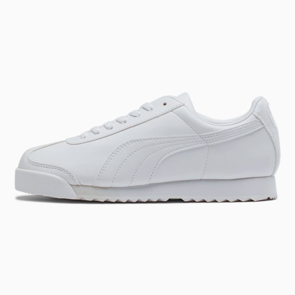 Puma Roma Basic Sneakers Big Kids - white-light gray