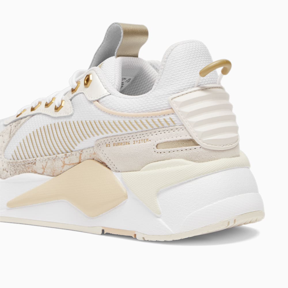 Puma RS-X Glimmer Sneakers - White-Gold-Warm White