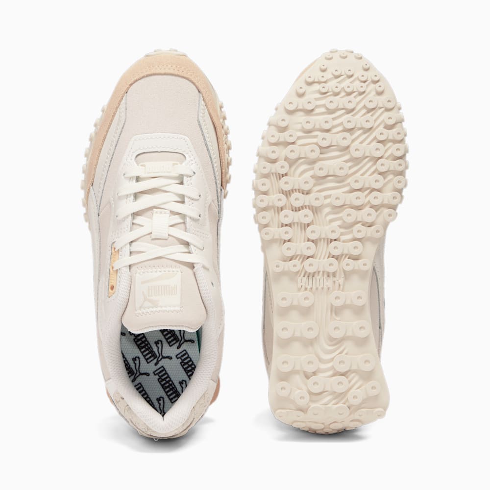 Puma Blacktop Rider Glimmer Sneakers - Frosted Ivory-Warm White-Cashew