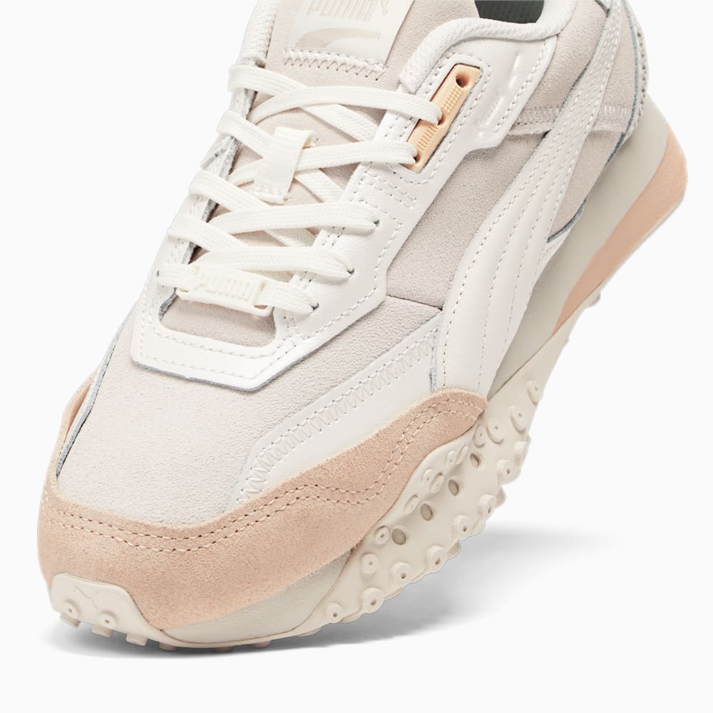 Puma Blacktop Rider Glimmer Sneakers - Frosted Ivory-Warm White-Cashew