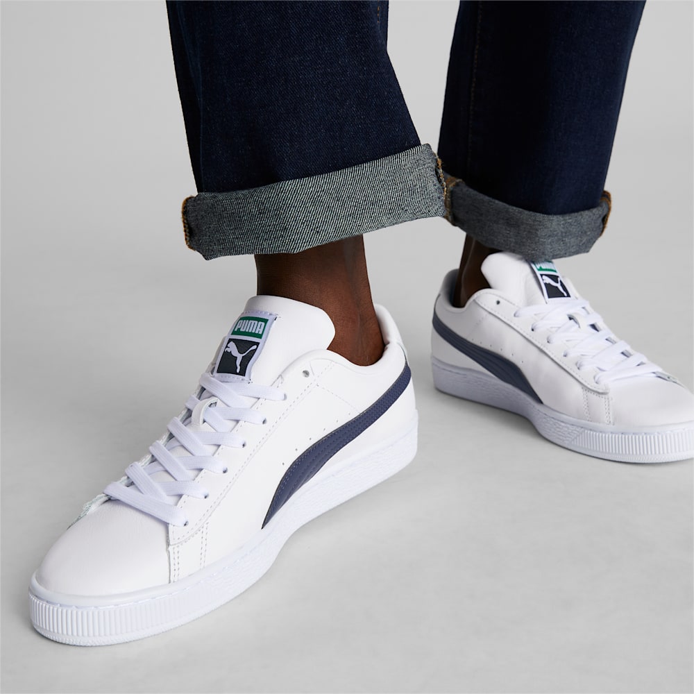 Puma Basket Classic XXI Sneakers - White-Peacoat