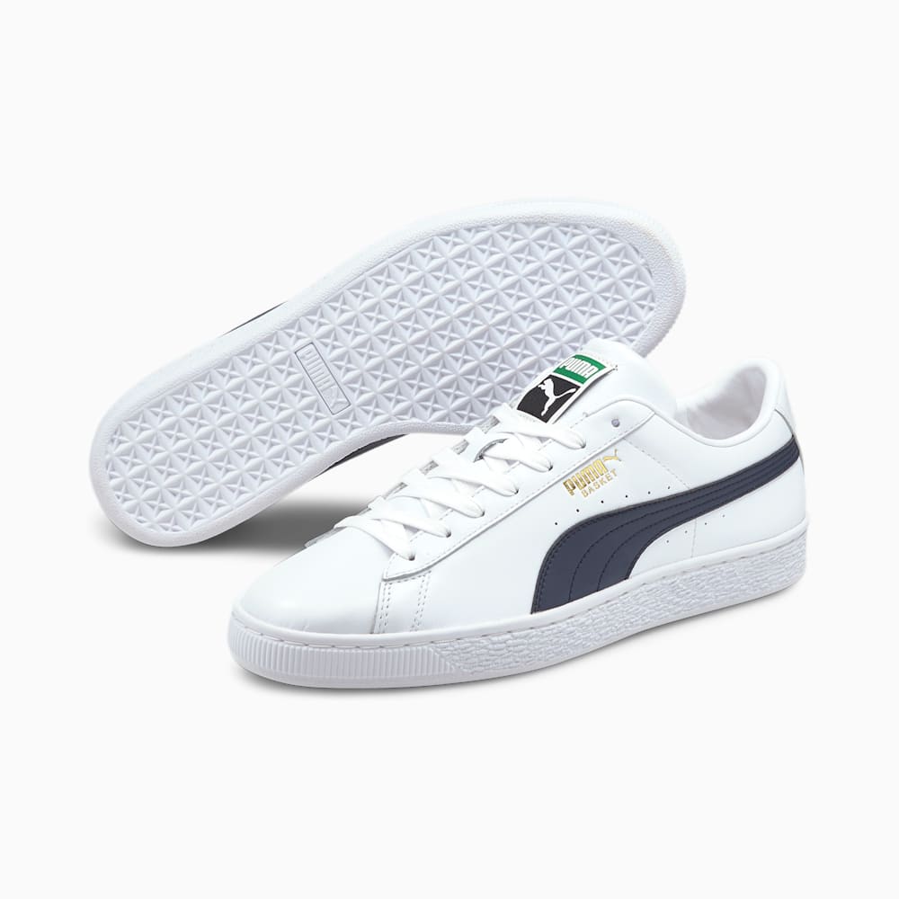 Puma Basket Classic XXI Sneakers - White-Peacoat