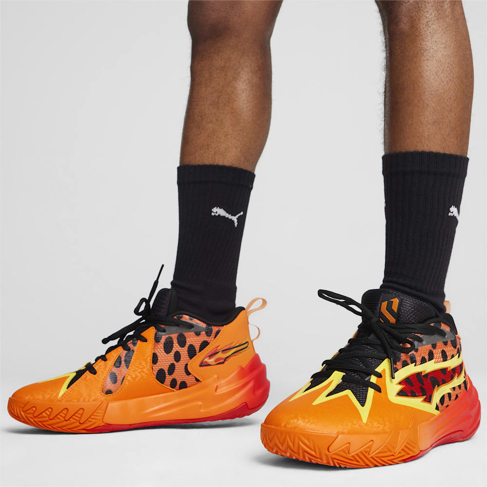 Puma HOOPS x CHEETOS® Scoot Zeros Basketball Shoes - For All Time Red-Rickie Orange-Yellow Blaze-Black