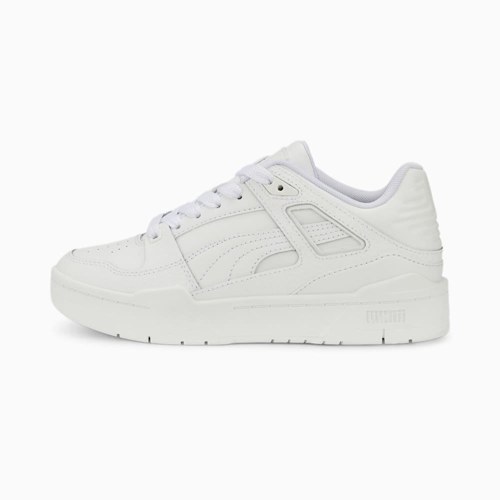 Puma Slipstream Leather Sneakers Big Kids - White-White