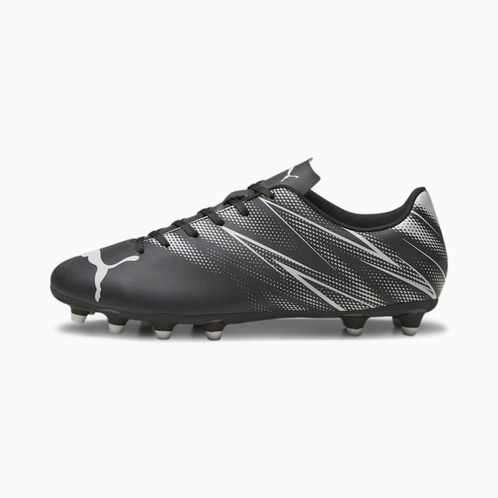 Puma ATTACANTO FG/AG Soccer Cleats - Black-Silver Mist