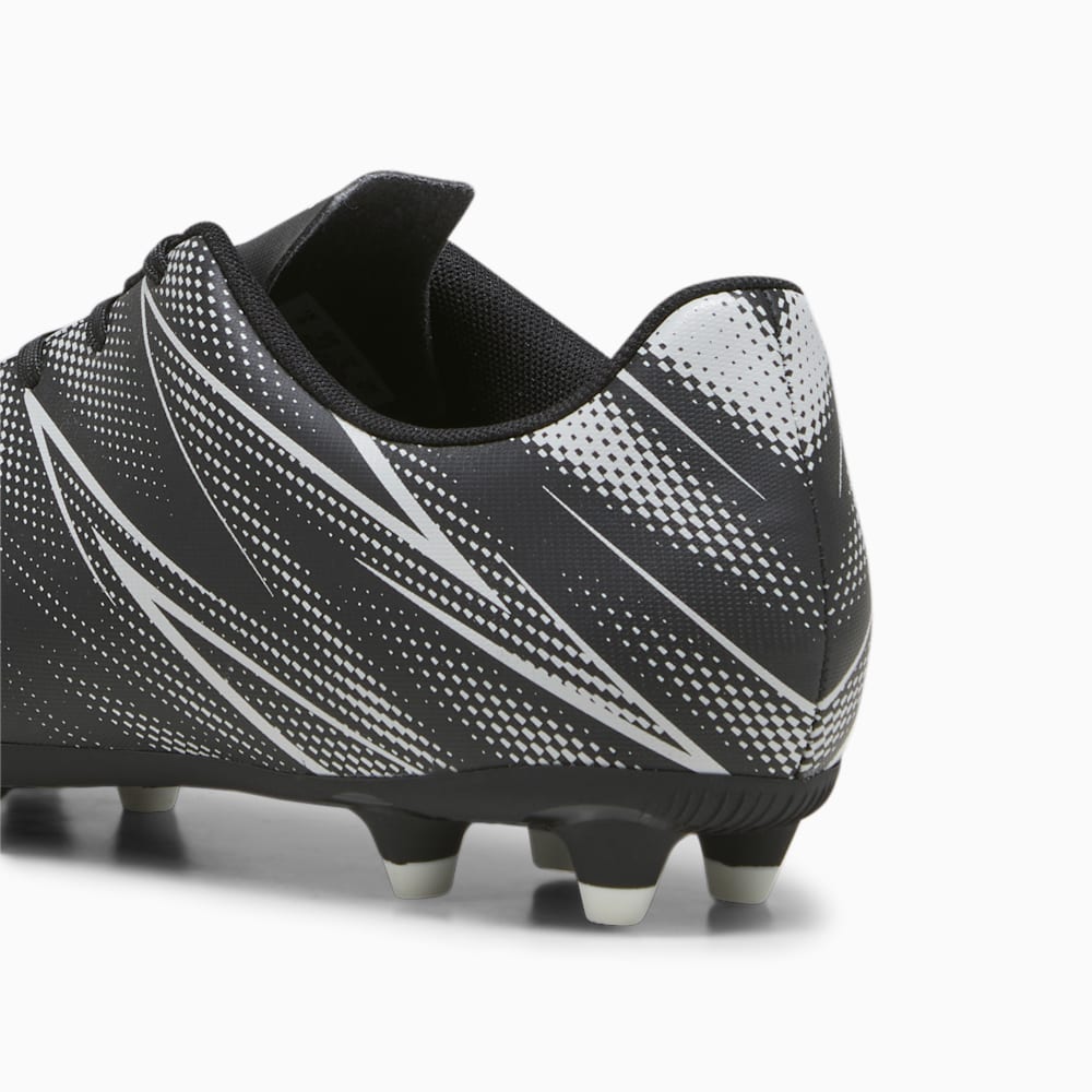 Puma ATTACANTO FG/AG Soccer Cleats - Black-Silver Mist